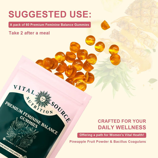 Glow-Pop™ Premium Feminine Balance Gummies